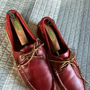 Allen Edmonds maritime boat shoes for men. Size 13B